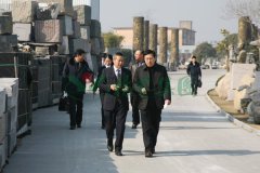 区向导考察团莅临必赢亚洲集团检查指导事情