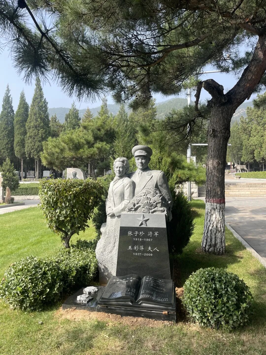 非遗承初心，，，，，，石语颂英魂 | 张子珍将军匹俦雕塑完工